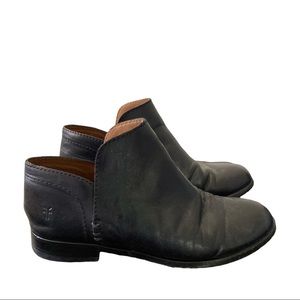 ☃️Frye Elyssa Shootie Ankle Bootie in Black Size 6M MSRP $228